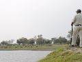 walking safari from Shinde Camp in Botswana